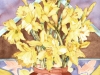 Daffodils on Scarf